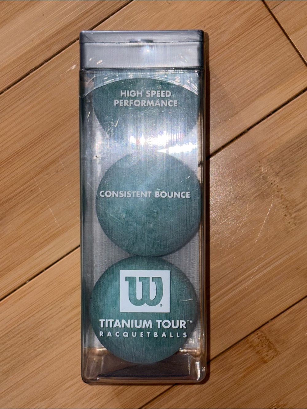 Wilson Titanium Tour Racquetballs - Picture 6 of 6
